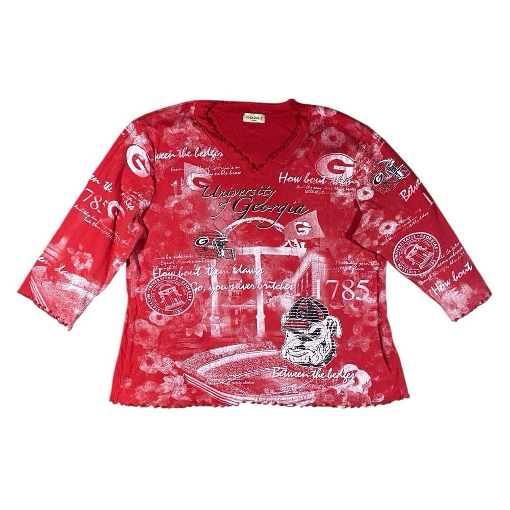 Vintage 90s UGA Bulldogs T-shirt - XL